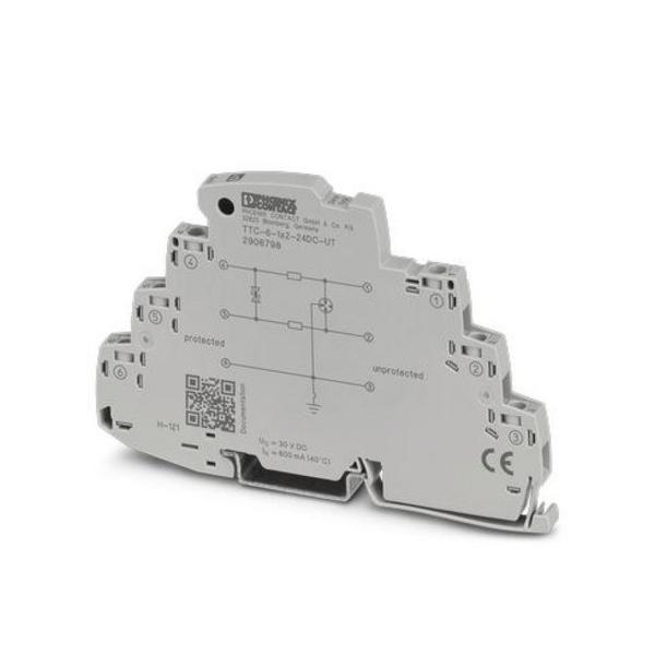 PROTECCIÓN CONTRA SOBRETENSIONES TTC-6-1X2-24DC-UT