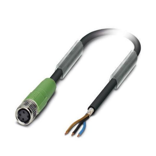 CABLE SAC-3P-1,5-PUR/M 8FS SH PARA SENSORES/ ACTUADORES