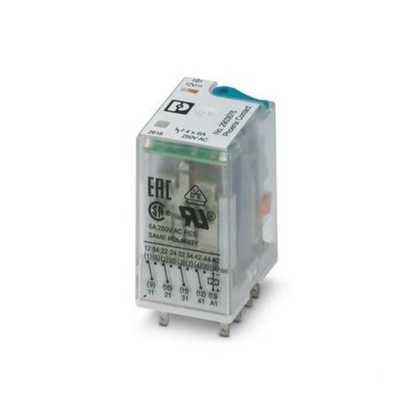 RELÉ INDIVIDUAL REL-IR4/LDP 12DC/4X21