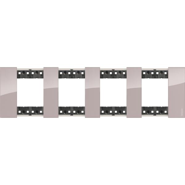 Placa embellecedora Living Now de color Aura - 2x4mod