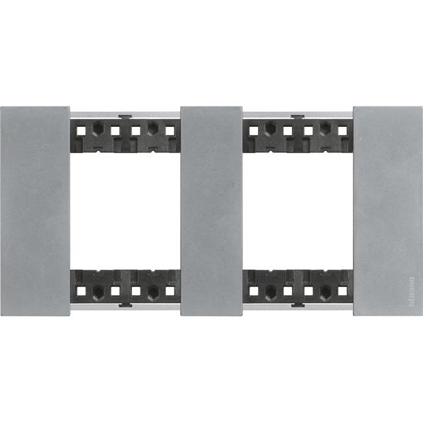 Placa embellecedora Living Now de color Moon - 2x2mod