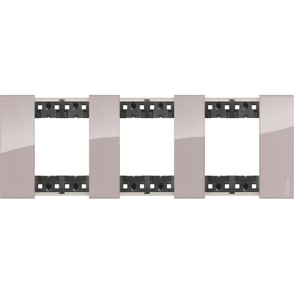 Placa embellecedora Living Now de color Aura - 2x3mod