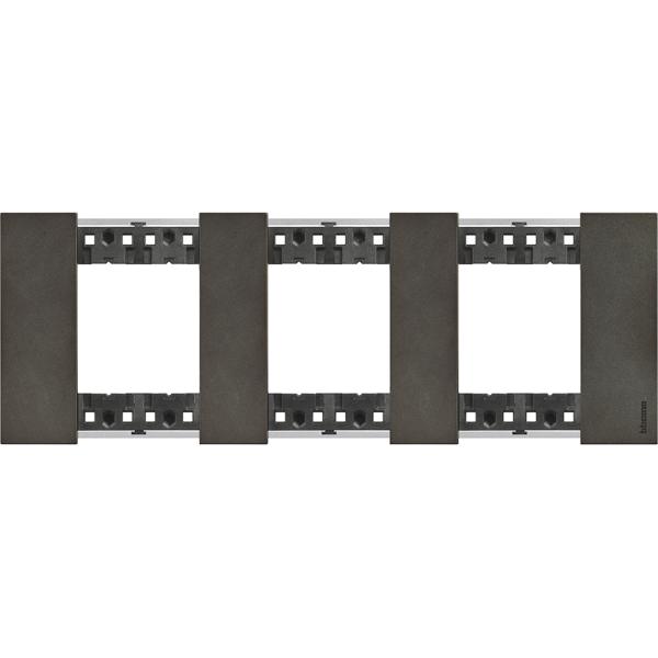 Placa embellecedora Living Now de color Space - 2x3mod