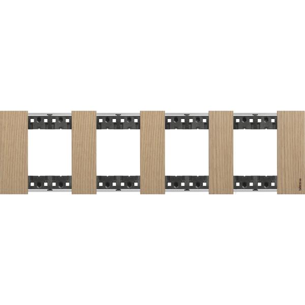 Placa embellecedora Living Now de color Roble - 2x4mod