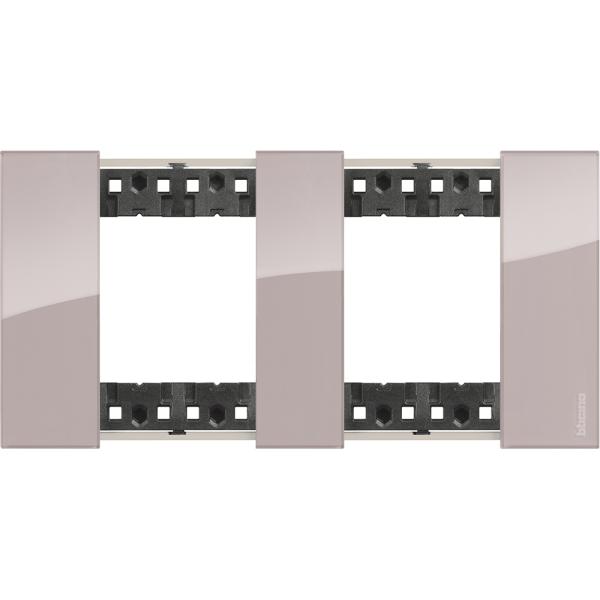 Placa embellecedora Living Now de color Aura - 2x2mod