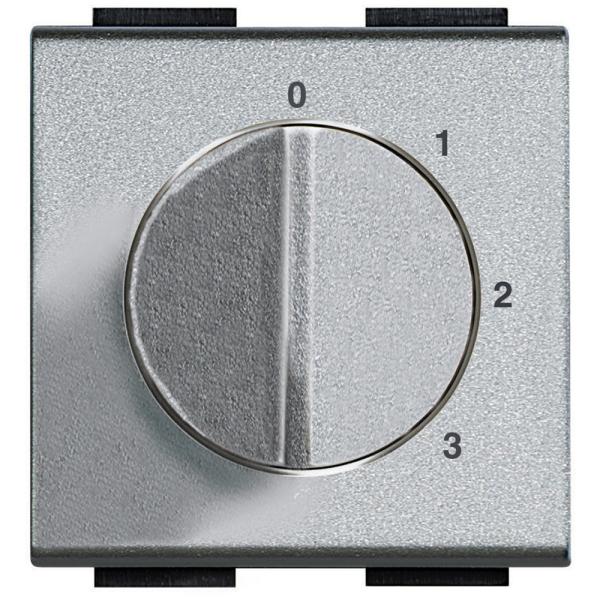 Conmutador Livinglight 4 posiciones/ventiladores - 2mod - Tech