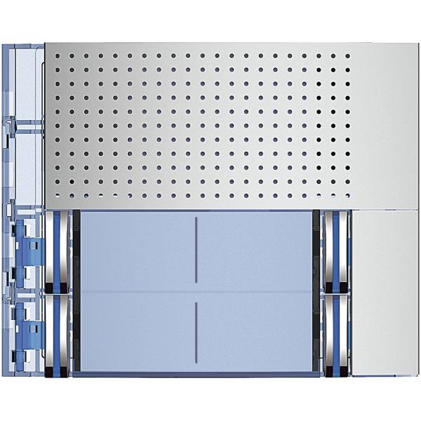 Frontal módulo audio básico 4 pulsadores/2 columnas SFERA NEW
