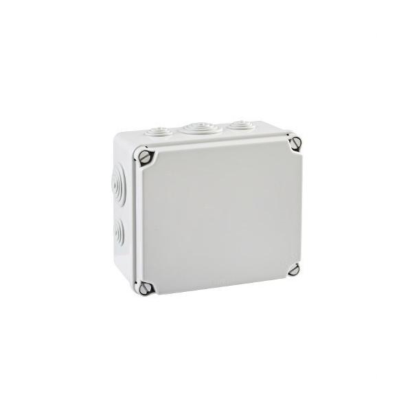 CAJA DE DERIVACIÓN IP65 167x191x100mm CON CONOS TAPA OPACA