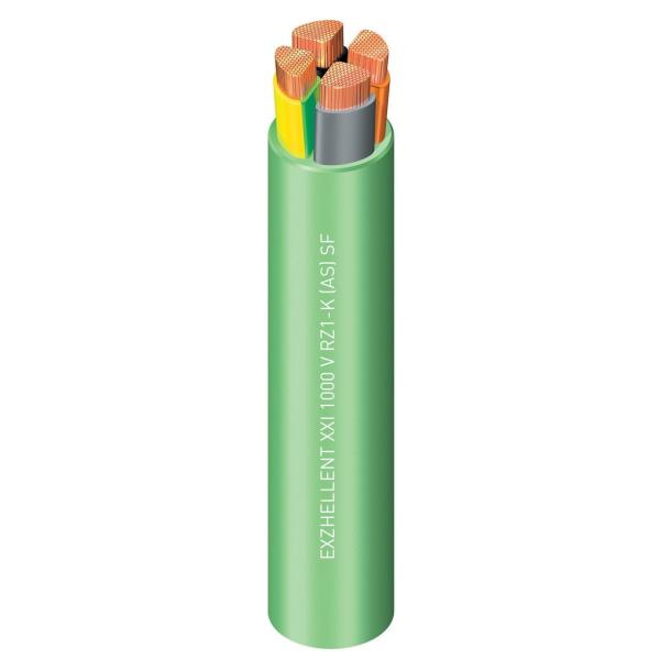 CABLE EXZHELLENT 1000V RZ1-K 0,6/1kV 4x150 VERDE