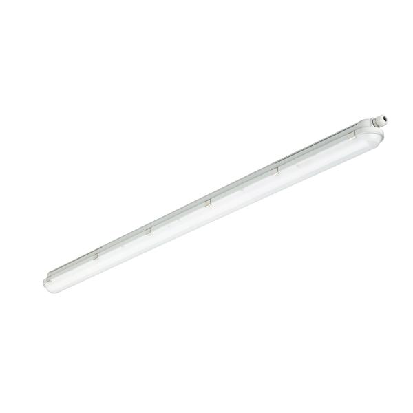 CoreLine Estanca G2, 42.9 W, L1500 mm, 6000 lm, 4000 K, Haz ancho, Mate, IP65, IK08, TW1-ready