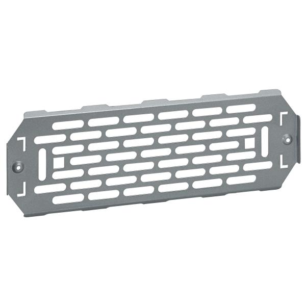 Practibox³ placa de montaje (1 fila) perforada para cajas de 2 o más filas