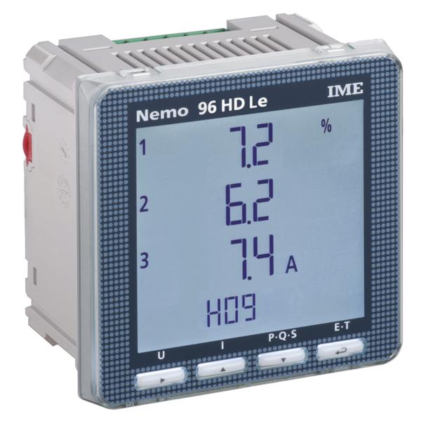 Instrumento multifunción NEMO 96 HDLe 5A IMP+RS485