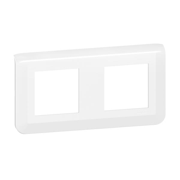 PLACA MOSAIC DE 2x2 MDULOS PARA INSTALACIN EN HORIZONTAL, BLANCO