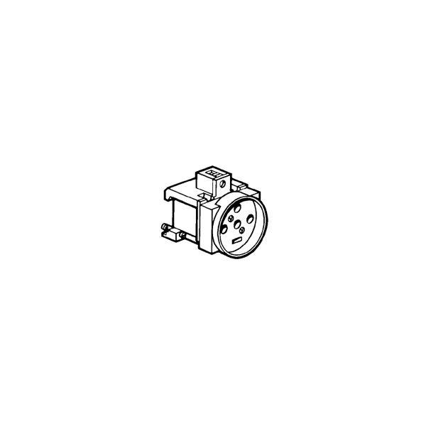 Toma de corriente - 20A - 400V~ - 3P+N+T - con obturador