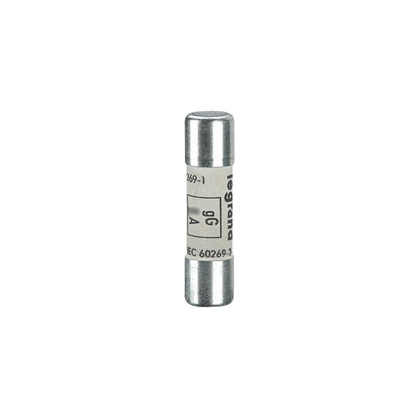Cartucho fusible cilíndrico - gG - 10x38mm - sin indicador - 2A