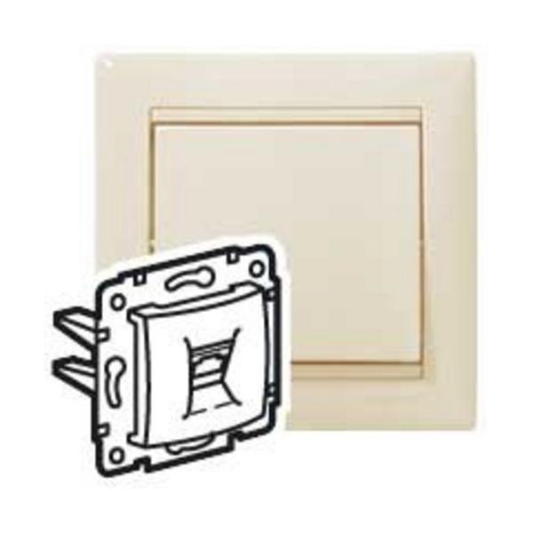 TOMA RJ45 RDSI VALENA MARFIL