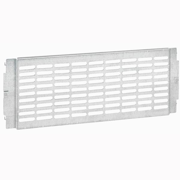Placa de montaje universal perforada para cajas y armarios XL³ 400 H200