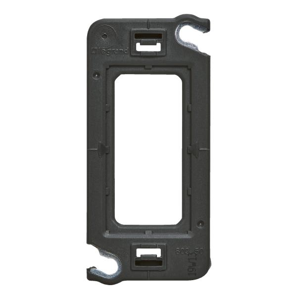 Soporte Mosaic - 1mod - 1 puesto estrecho - Fijación con tornillos