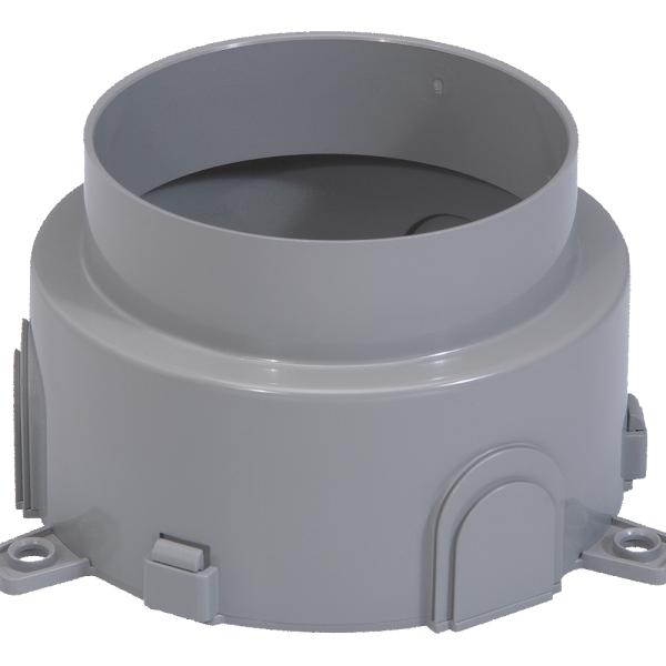 Caja de empotrar de hormigón para caja de suelo 3mod ref. 896 44
