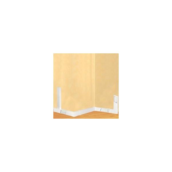 CANAL DE DISTRIBUCIN EUROQUINT DE 40x40mm, 1 COMPARTIMENTO, 2m, BLANCO