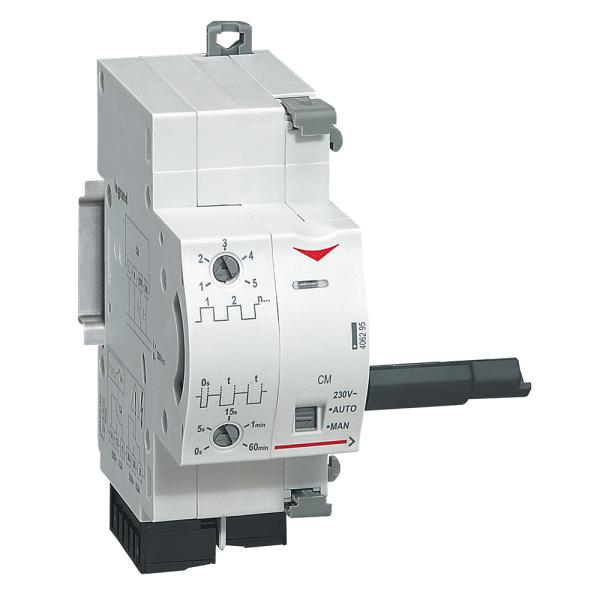 Mando motorizado DX³ - 230V~ - 2mod/polo - con reconexión automática