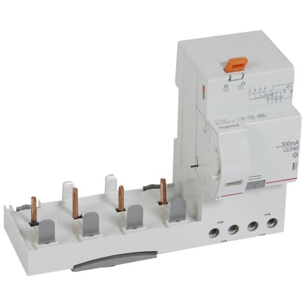 Bloque diferencial adaptable DX³ - 4P - 63A - Tipo Hpi - 300mA
