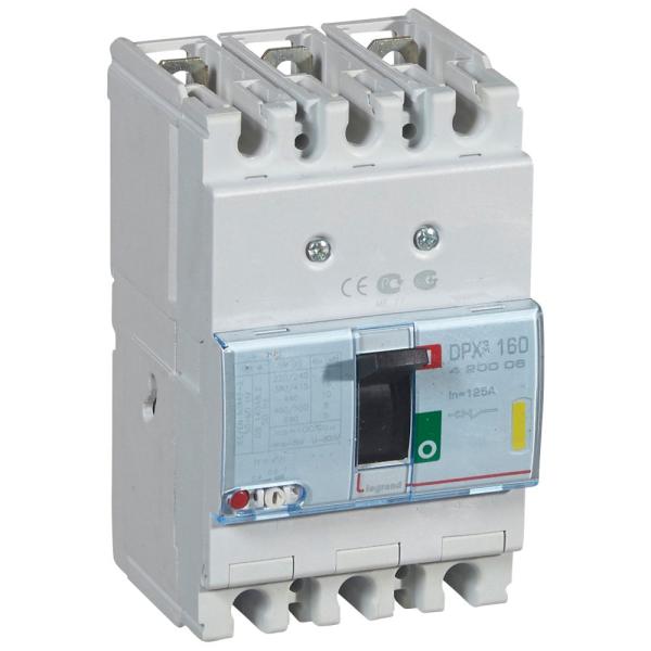Automático MCCB DPX³ 160 - magnetotérmico - 3P - 16kA - 125A