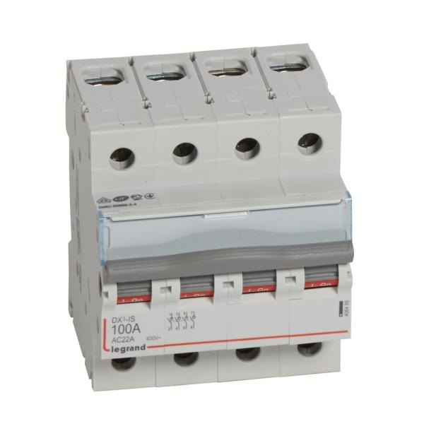 Interruptor seccionador DX³ -IS - 4P - 400V~ - 100A - 4mod