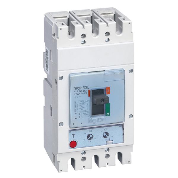 Automático MCCB DPX³ 630 - magnetotérmico - 3P - 36kA - 400A
