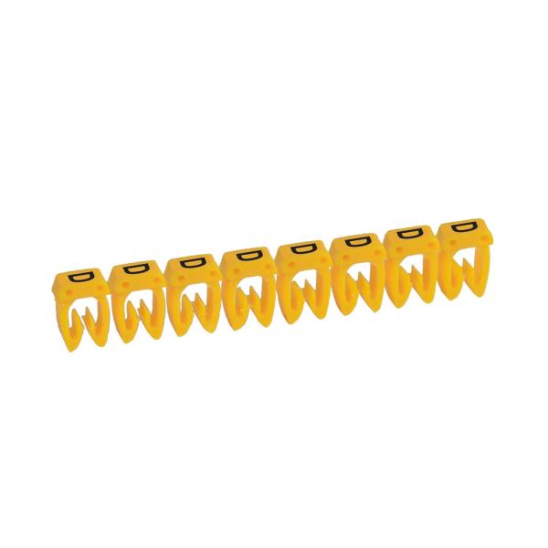 Etiqueta CAB 3 para cableado de 0,5 a 1,5² - letra mayúscula D