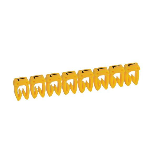 Etiqueta CAB 3 para cableado de 0,5 a 1,5² - letra mayúscula L