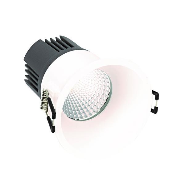 Downlight 703.21 Confort Redondo WW Wide Flood DALI Blanco