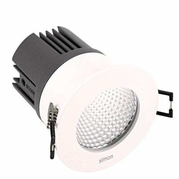 Downlight 703.25 WW Wide Flood IP65 Blanco