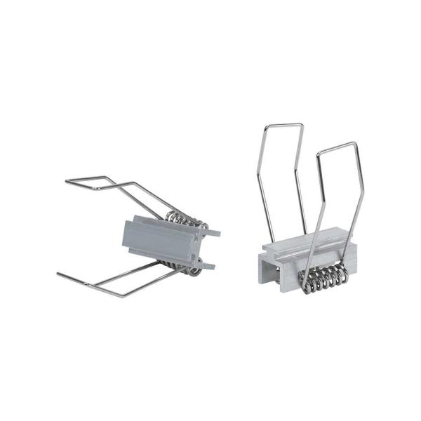 Pinza tipo muelle para perfilería Empotrar con pinzas