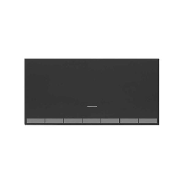 Tecla para interruptor regulable negro mate Simon 100