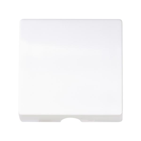 Tapa para salida cables-mecanismos de tirador blanco mate Simon 82 Concept
