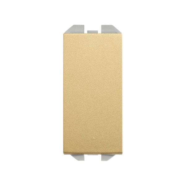 Cruzamiento pulsante 10AX 230V~ de tecla estrecha con sistema de embornamiento rápido oro Simon 270