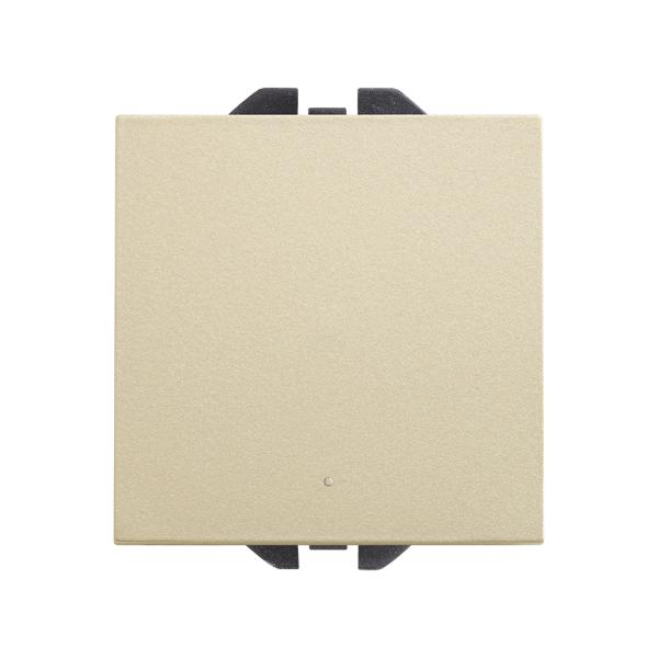 Interruptor unipolar pulsante 10AX 230V~ con sistema de embornamiento rápido cava Simon 270