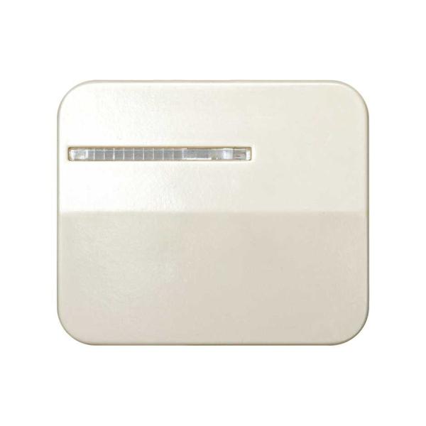 Tecla individual para mecanismos de mando con luminoso marfil Simon 75