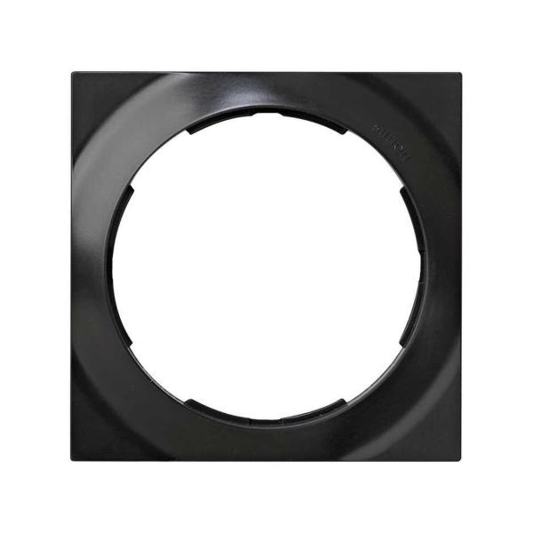 PLACA SIMON 88 CON 1 ELEMENTO 85x85mm GRAFITO