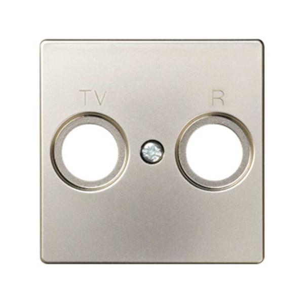 Placa para tomas inductivas de R-TV cava Simon 82