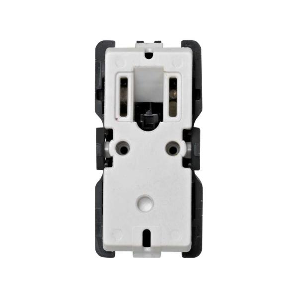 Conmutador 10 AX 250V~ de medio elemento con sistema de embornamiento rápido Simon 82 Centralizaciones