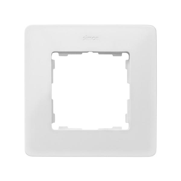 MARCO SIMON DETAIL 82 CON 1 ELEMENTO BLANCO BASE NEGRO