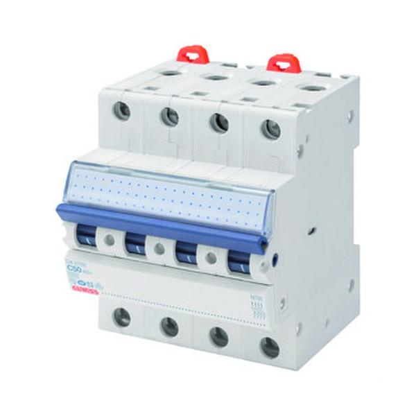 INTERRUPTOR MAGNETOTÉRMICO MT6 4P C32 6000A/6kA CON 4 MÓDULOS