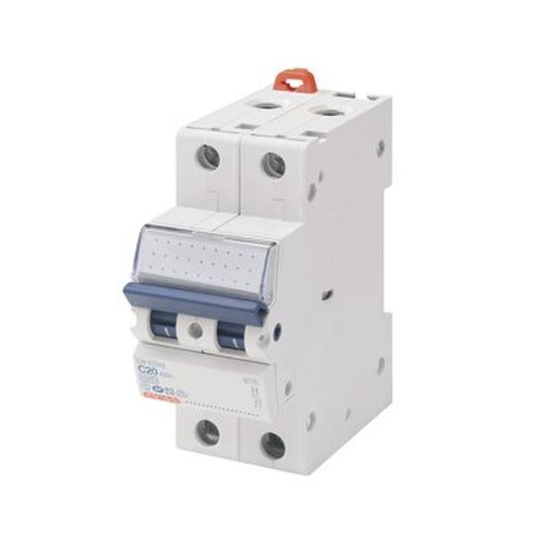 INTERRUPTOR MAGNETOTÉRMICO MT6 2P C32 6000A/6kA CON 2 MÓDULOS