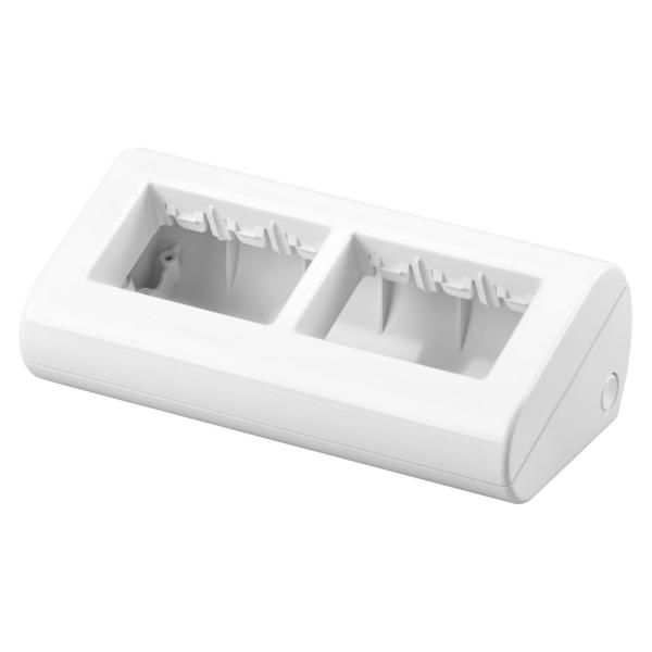 TECLADO AUTOPORTANTE DE SOBREMESA 6 MÓDULOS EN BLANCO NUBE