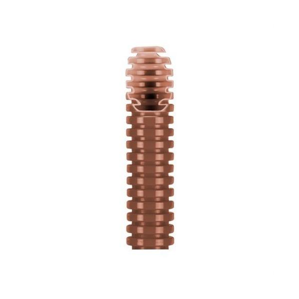 TUBO CORRUGADO MEDIO FK15 DIÁMETRO 40mm SIN GUÍA PARA CABLES MARRÓN