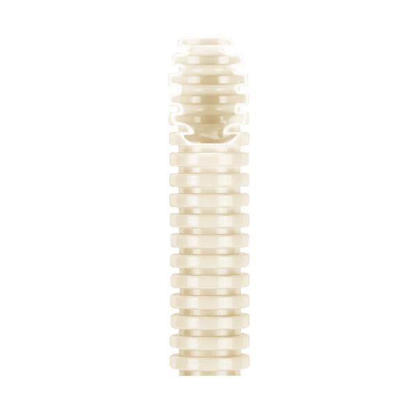 TUBO CORRUGADO MEDIO FK15 DIÁMETRO 40mm SIN GUÍA PARA CABLES BLANCO NATURAL