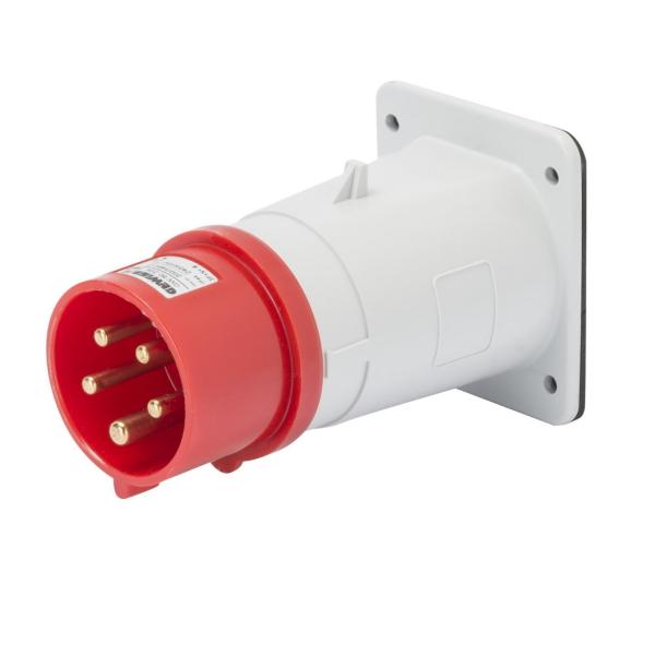 CLAVIJA FJA.EMP.CONEXIONADO TORN.3P+T 32A 380-415V 50-60Hz 6h RJ IP44