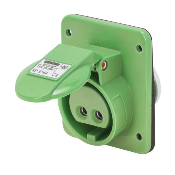 BASE FJA.EMP.10° CONEXIONADO TORN.3P 16A 40-50V 100-200Hz 4h VD IP44